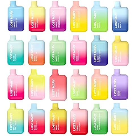 Lost Mary Vape 600 Puffs Disposable VAP(Pack of 5) Pack of 5 Random Flavours Cover