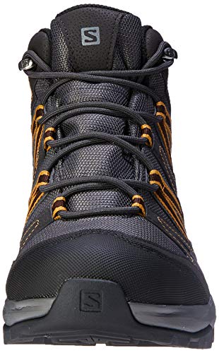 Bota SALOMON Leighton Mid GTX Masculino Cinza/Grafite/Marinho 40