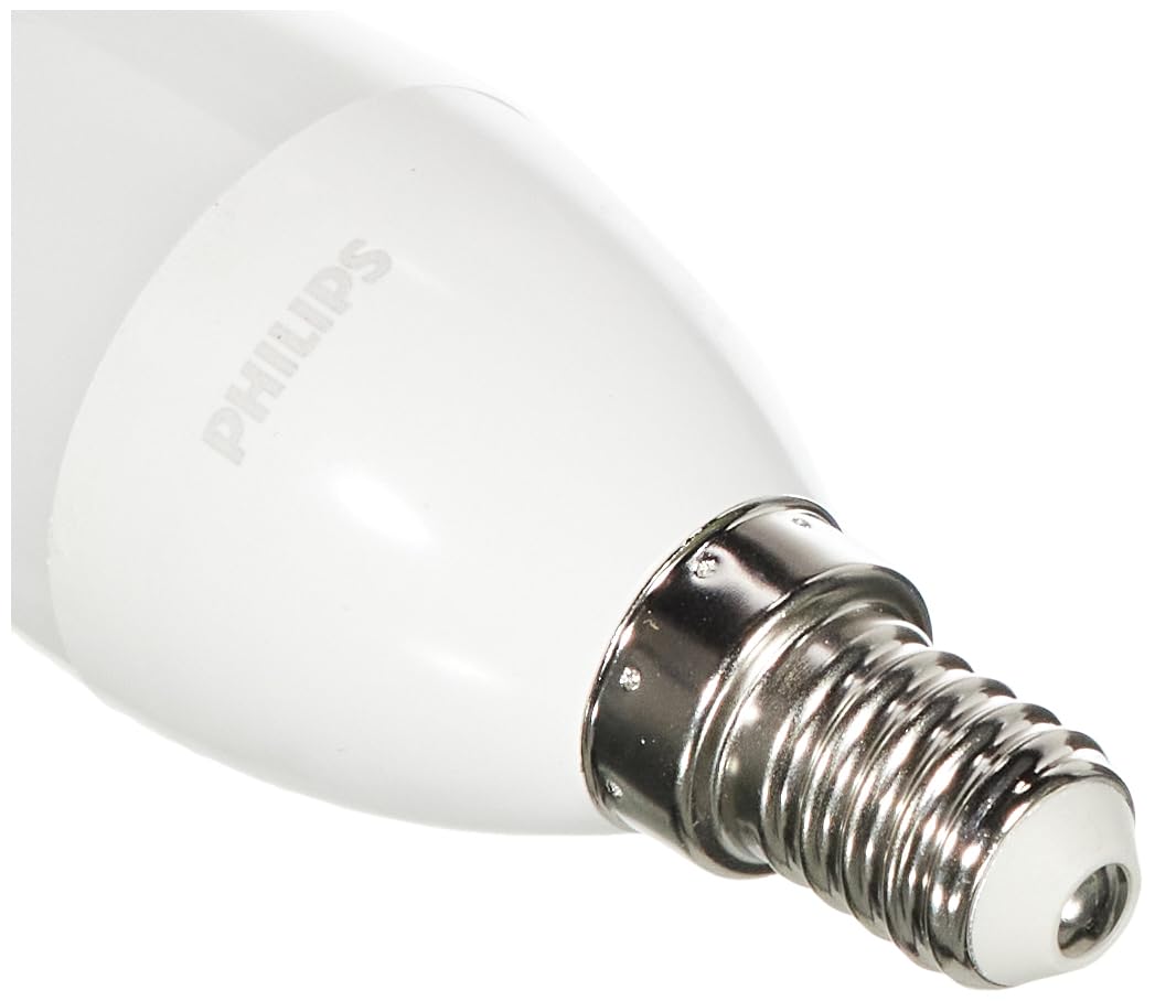 Philips LEDCandle 5W B35 E14 Beyaz Işık Tekli Paket : Amazon.com