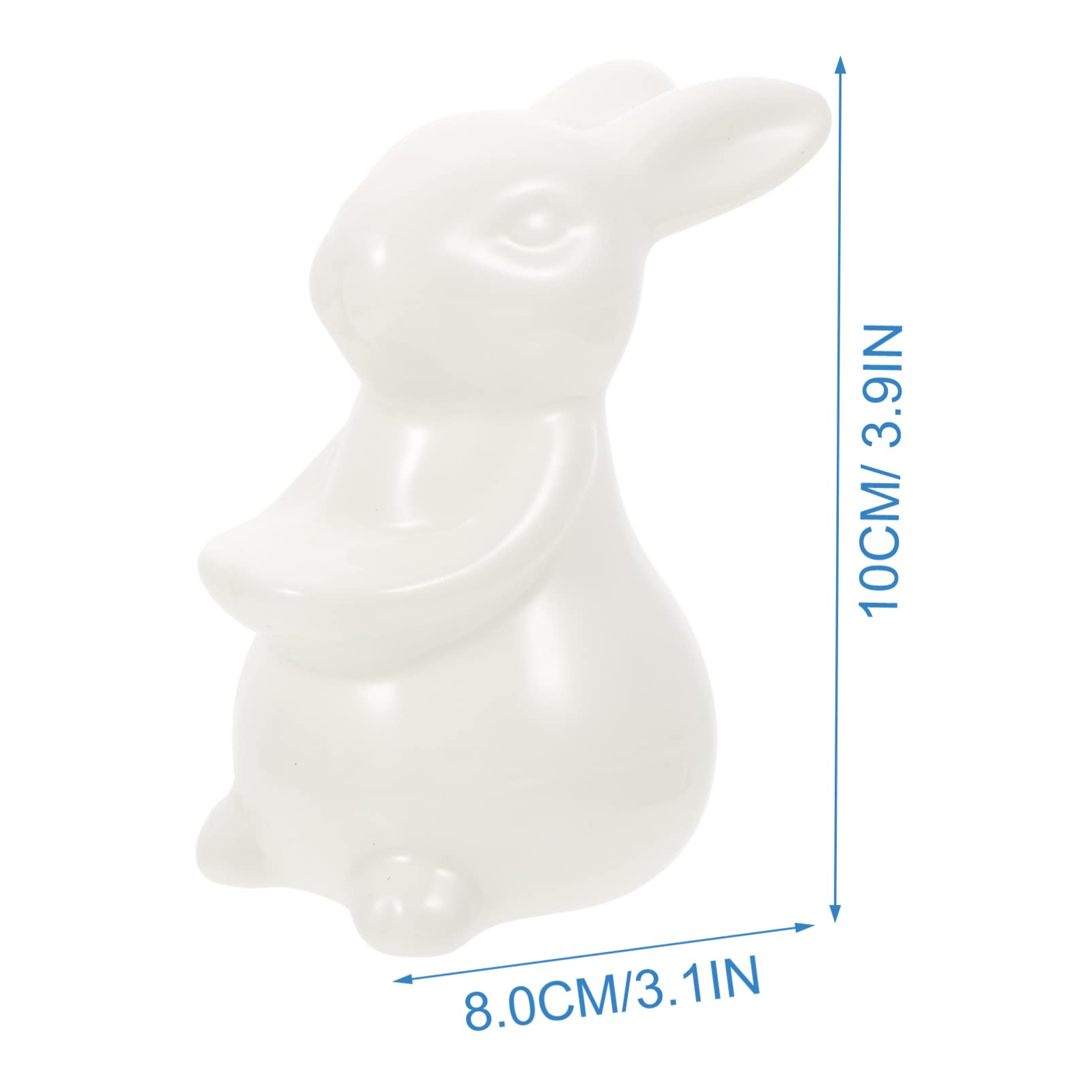 SHERCHPRY 1zestaw Ceramiczny Talerz z Królikiem Ciasta Cali Wielofunkcyjny Stojak Desery Idealny Imprezy Wesela Przyjęcia i Dekoracje Stołowe