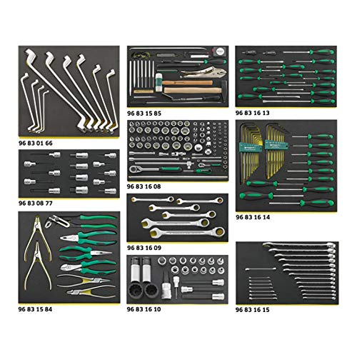 Set de taller Stahlwille para VW/Audi 241 piezas