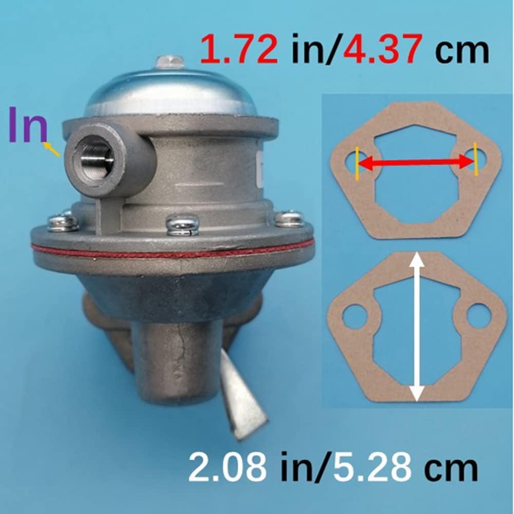 Fuel Pump Compatible with John Deere AR47304 AR49770 AR52159 DD13483 RE13517 RE27667 RE37482 RE527115 RE42211 180 340D 440C 540B 1010 1530 1640 1750 1840 4039 4045 4239D 6059 6329D 6414D Z830