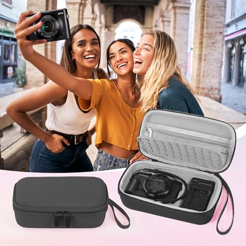 Funda rígida para Canon PowerShot G7X Mark II/III resistente y portátil miniatura 2