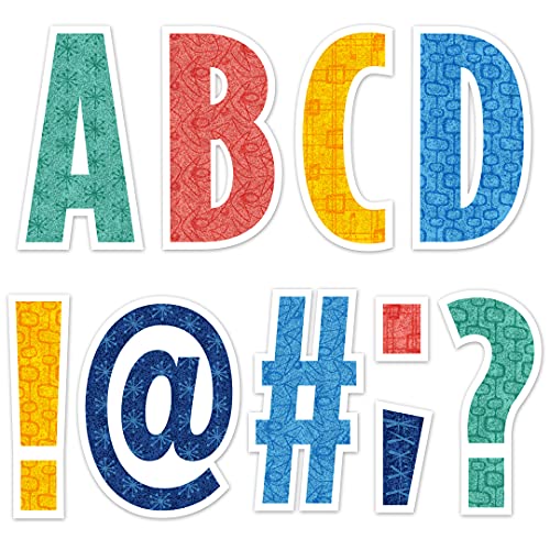 Creative Teaching Press Mid-Century Mod 4 Designer Letters (8160) Creative Teaching Press Mid-Century Mod 4" Designer Letters (8160)
