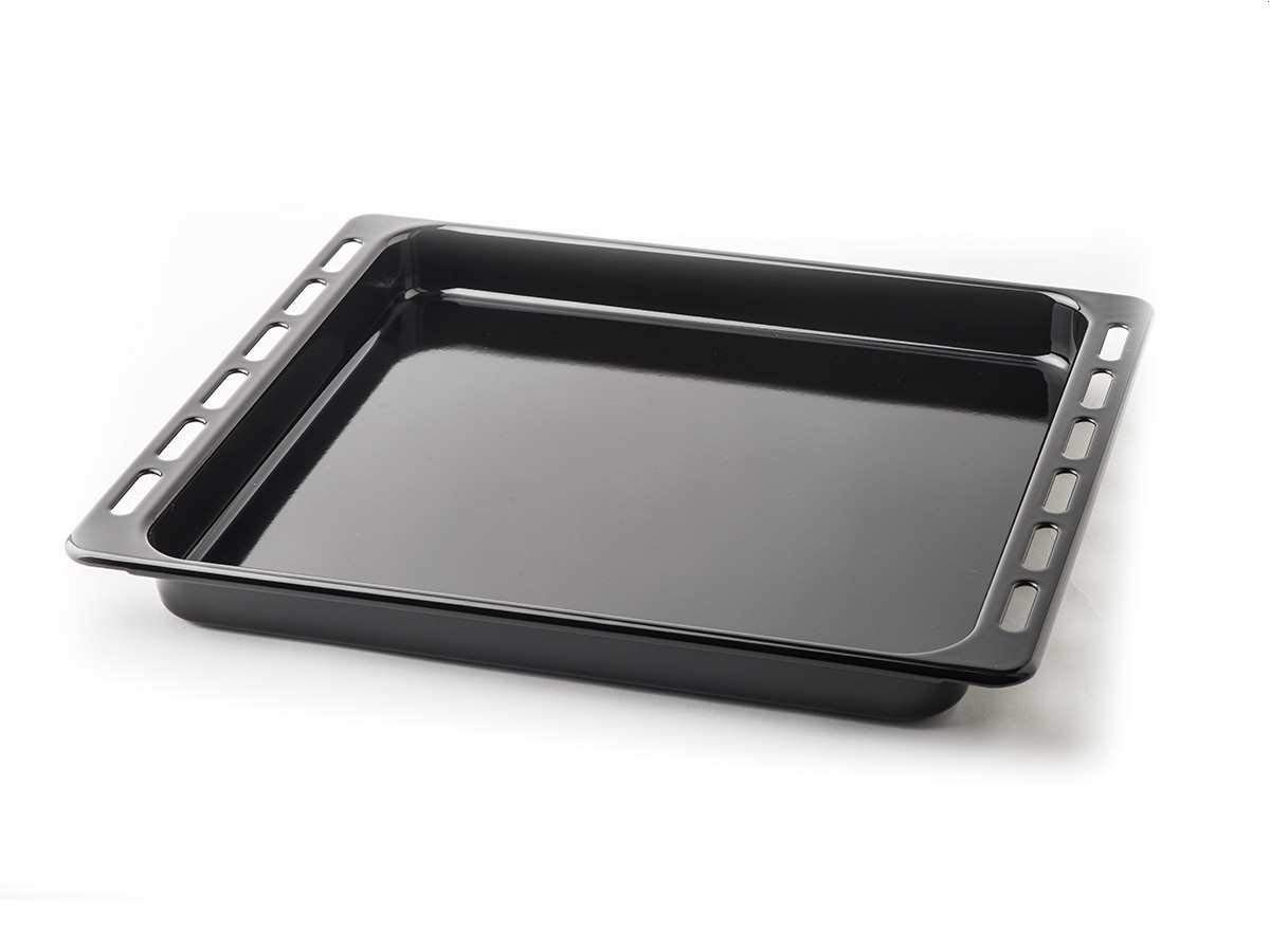 Whirlpool BAUKNECHT Fettpfanne, grau emailliert, Blech, Backblech, 45 x 39 x 4 cm