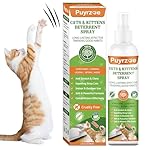 Natural Cat Deterrent Spray, 200ML Kitten Cat Repellent Spray Anti-Scratch for Furniture, Sofas, Curtains, Plants, Non-Toxic, Non-Alcohol Behavior Training Aid for Indoor & Outdoor