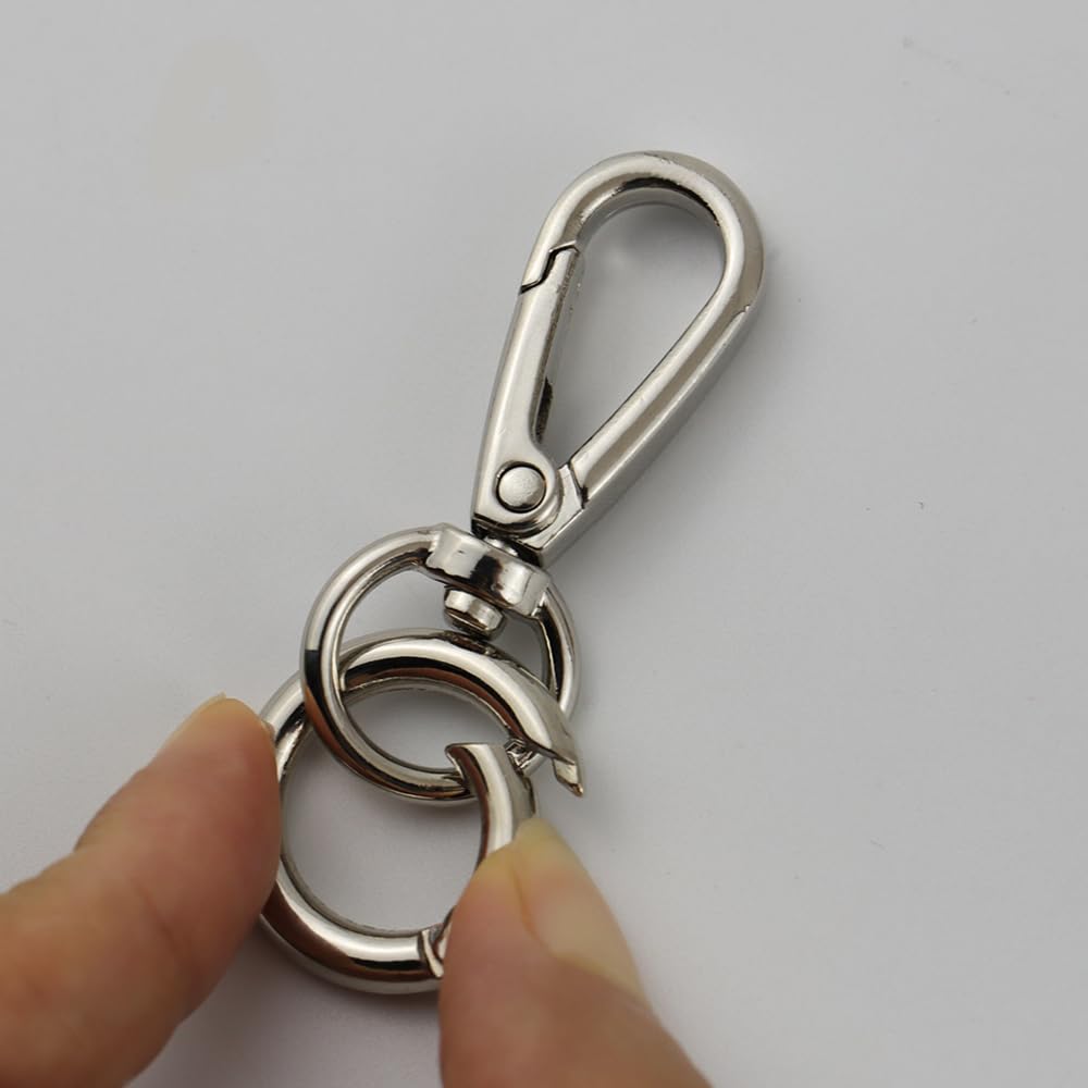 Amazon.com: Double Opening Swivel Snap Hook Key Chain Clip Hooks
