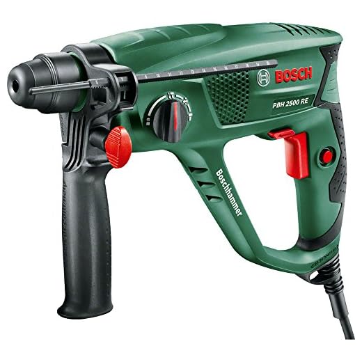 Bosch Schlagbohrmaschine PBH 2500 RE (600 W, SDS-Plus, Ø Bohrung in Beton: 22 mm, Koffer)