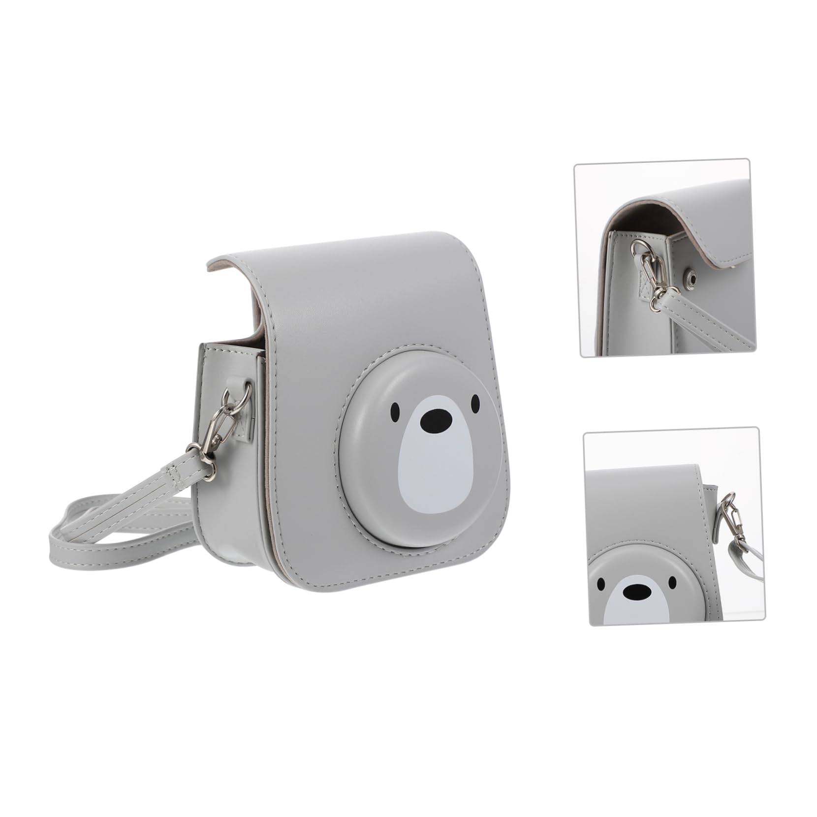 OSALADI 2pezzi Custodia Per Fotocamera Istantanea Pu Con Design Protezione Resistente Per Mini Spalla e Rimovibile e Speciali