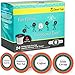 Smart Sips, Liquor Lovers Gourmet Flavored Coffee Variety Pack - Raspberry Rum Ball, Cognac, Irish Cream, Chocolate Amaretto, 24 Count for Keurig K-cup Brewers