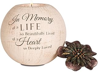 Pavilion Gift Company 19009 Light Your Way Terra Cotta Candle Holder, in Memory