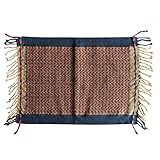 ALGODÓN DE CALIDAD SUPERIOR: El algodón natural hilado y tejido a mano garantiza la más alta calidad del producto: vida natural y orgánica
