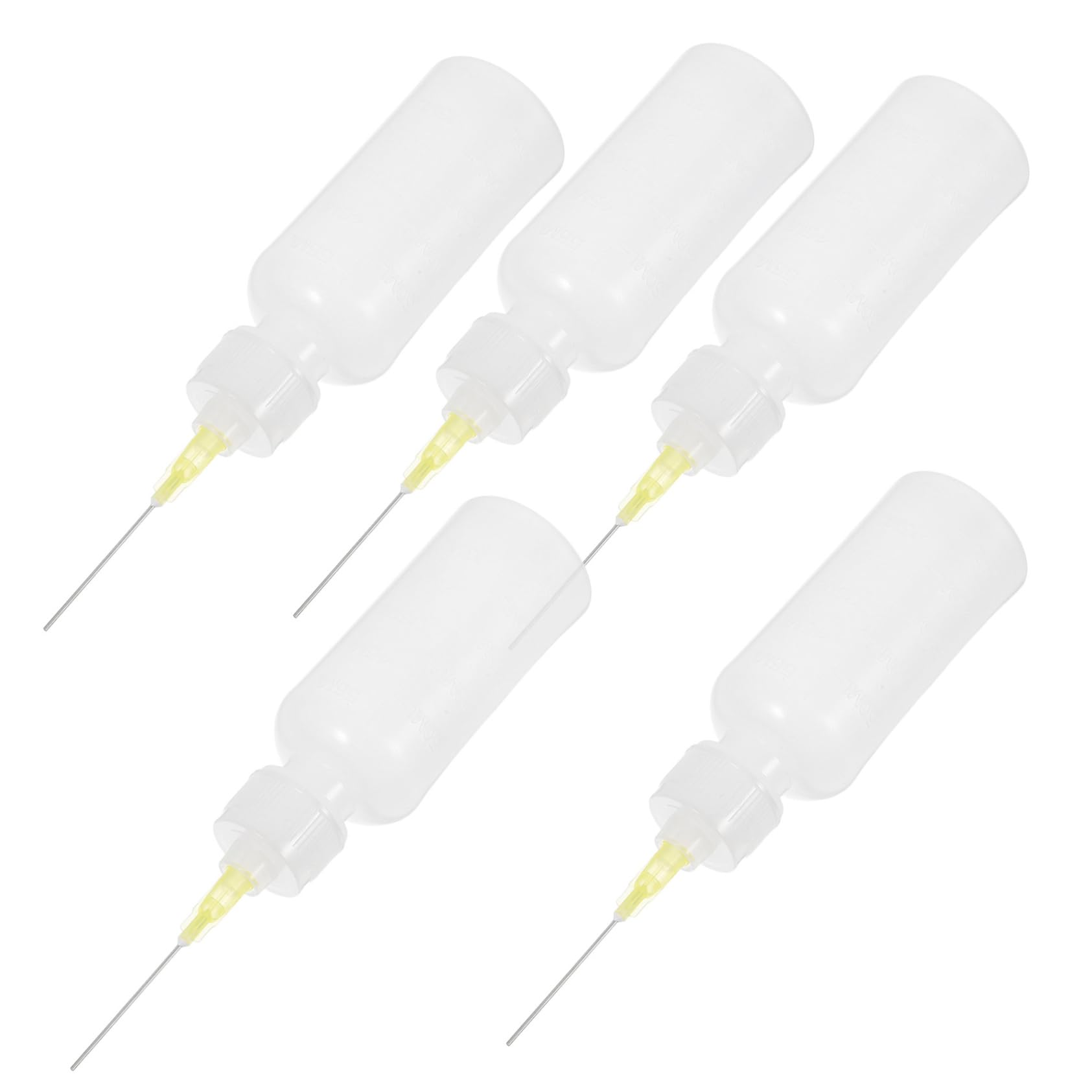 DIYEAH 5 Pcs Squeeze Bottles Craft Glue Bottle Tips for Paint Glue Dispensing