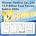 Winner Soft Face Towels, 100% USDA Biobased Facial Towels, Unscented Cotton Tissues for Sensitive Skin, OEKO-TEX Certified Face Towelettes Disposable, Makeup Remover Dry Wipes, 600 Count, Pack of 6