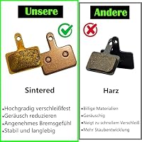 Fahrrad Bremsbeläge hohe Lebensdauer Bremsbeläge Fahrrad für Shimano B01S – Ansicht 3