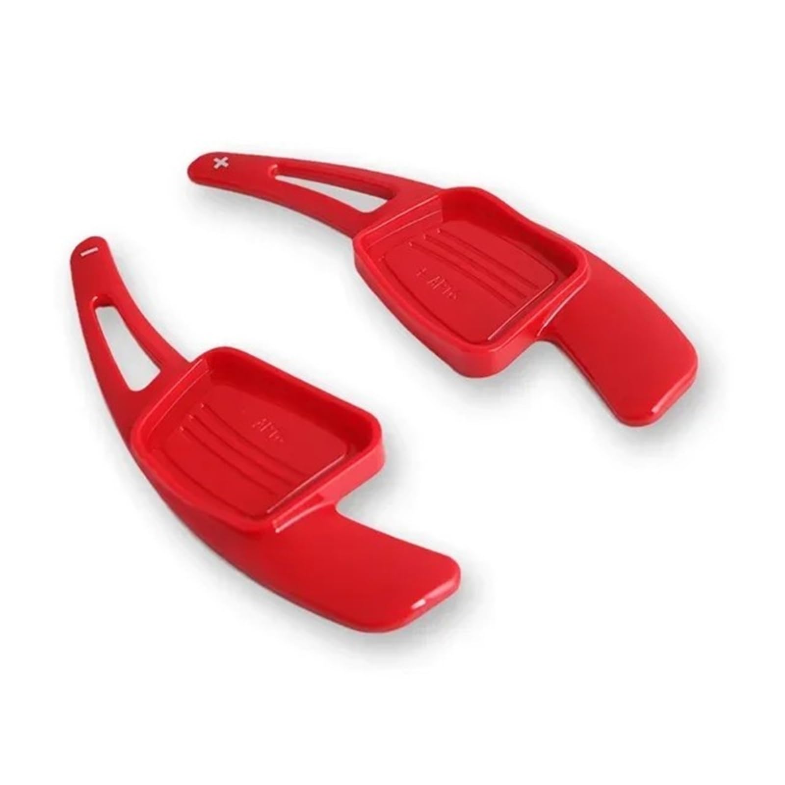 UIEOWHN Car Shift Paddle Car Extension Shift Paddle for Audi for A3 S3 Facelift A5 S5 A4 B9 Q7 2016-2017 TT TTS(Red)