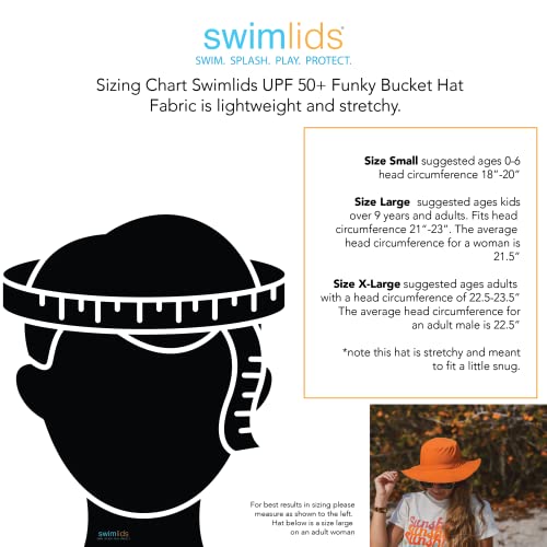 Funky Bucket Hats for Men, Women, Kids & Baby - UPF 50+ Sun Protection Boonie Hats - Nylon & Spandex3