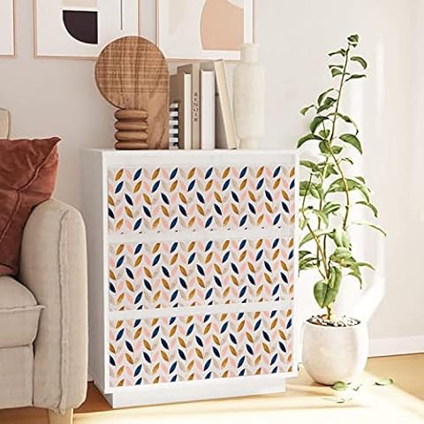 funlife Watercolor Furniture Decals for IKEA MALM Cover