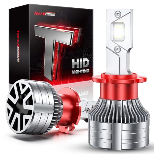 Image of Torchbeam D4S HID Bulbs, 60000LM Brightness 6000K Cool White, Pack of 2