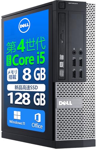 yςݕiz DEll fXNgbvp\R PC 3020/7020/9020 SFF4 Core-i5 Windows11 MS & Office 2019 WIFI LAN \ DVD DisplayPort܂HDMI }`