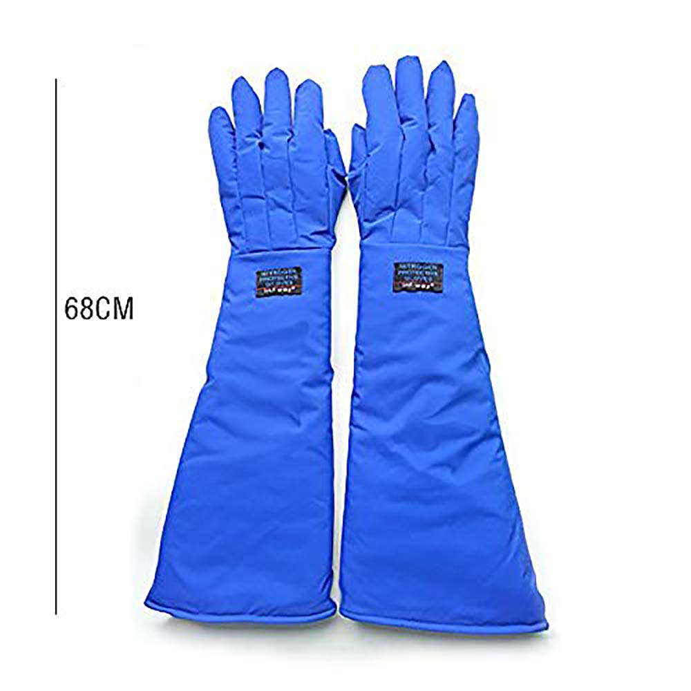 ANLIN 38/48/68 cm flüssiger Stickstoff kälte- und Frostschutz importiertes Verbundmaterial resistent gegen niedrige Temperaturen Kälte Lagerung LNG Füllstation Handschuhe