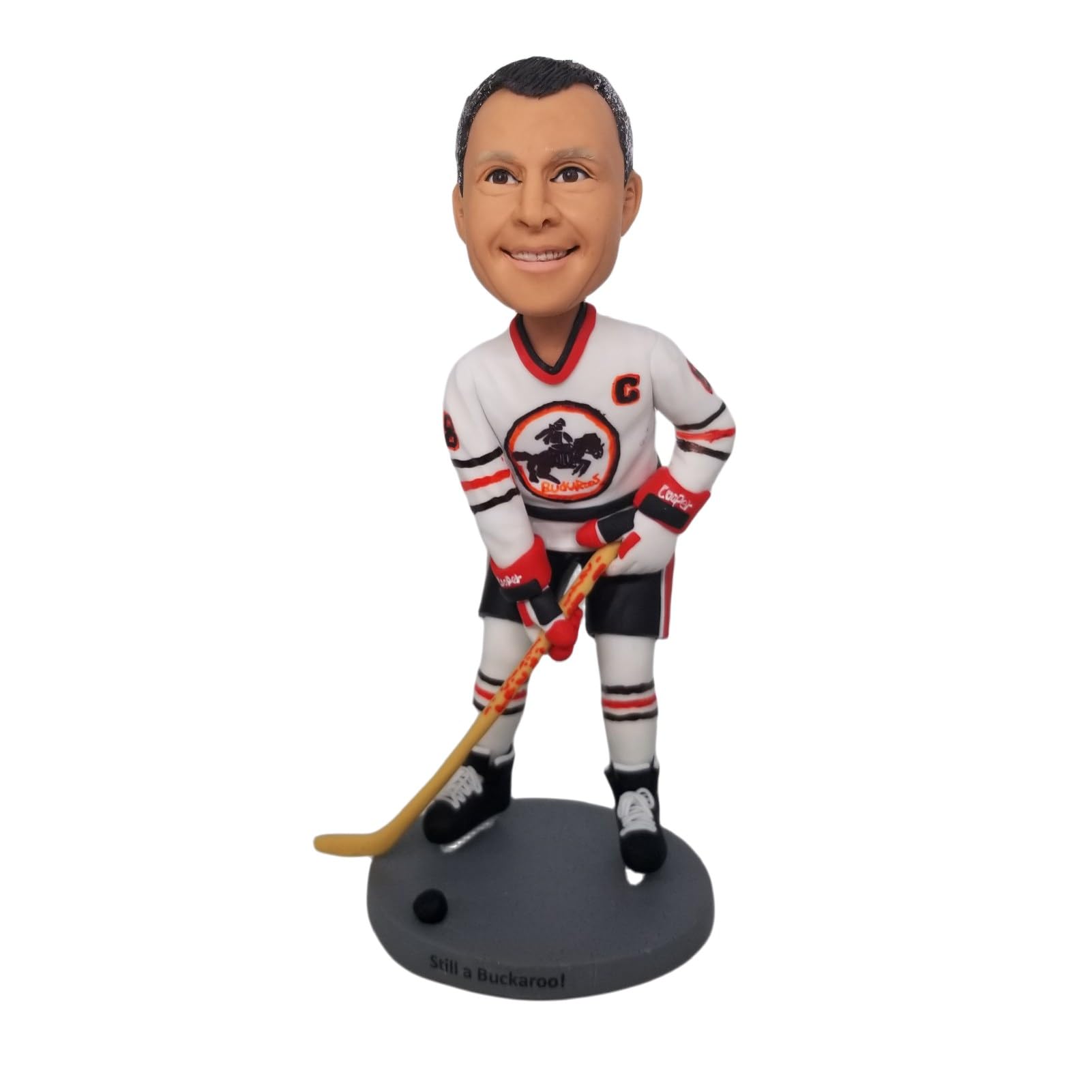 Custom Bobbleheads Figurine Customized Doll, Male Hockey Player Bobble Head, Bobble Head Figures Handmade Personalized Sculpture Gift for Men