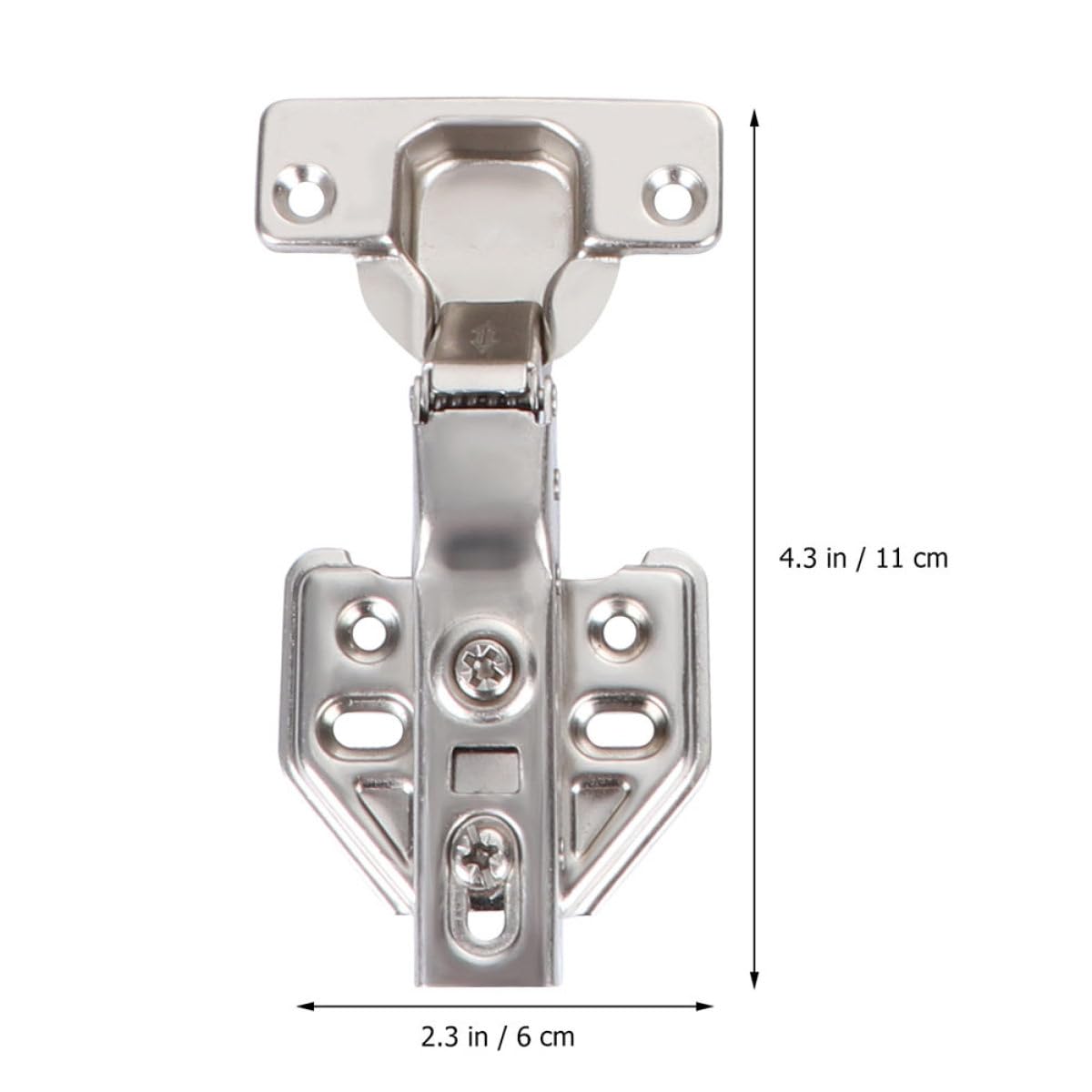 SHINEOFI 8pezzi Cerniere Idrauliche Chiusura Ammortizzata Per Mobili Cerniere Chiusura Ammortizzatore Integrato Qualità Installazione Facile Apertura Gradi Adatto Per Cucina e Arredamento