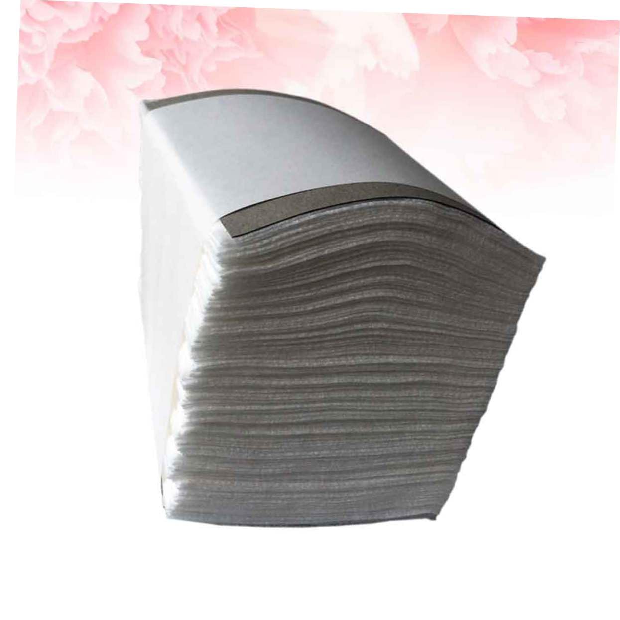 VICASKY Salviette Struccanti Assorbenti Pezzi Non Tessuto Bianco 300 e Pieghevoli per Rimozione Make-up e Utilizzo in Saloni di Bellezza