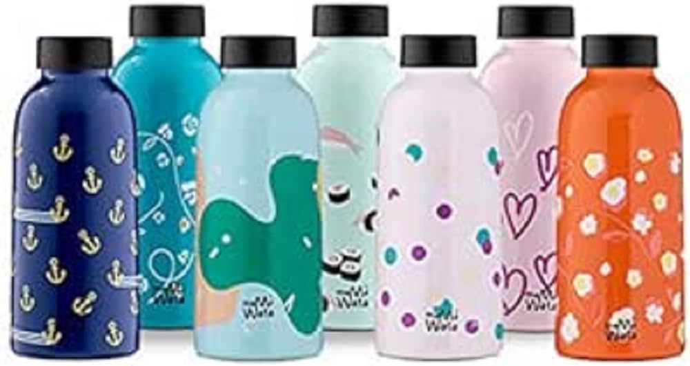 34 BOTTLES Insulated Bottle, Hearts, 26 oz