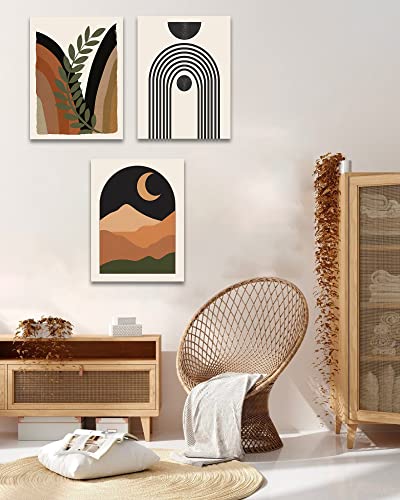 Boho Wall Art, Minimalist Wall Art, Boho Room Decor, Mid Century Modern Canvas Wall Art, Abstract Boho Wall Decor, Wall Painting For Living Room Bedroom Kitchen Office Home Decor #TOP3