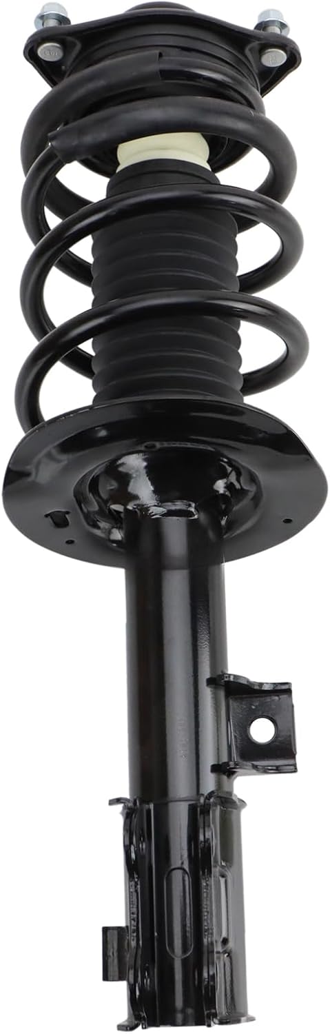 TRQ Front Strut & Coil Spring Assembly Set Driver & Passenger Sides Compatible with 10-12 Hyundai Genesis Coupe