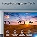 BenQ TK710 4K Laser 3200 Lumens Movie and Gaming Projector with 4ms Response Time | 240Hz Refresh Rate | HDR10 & HLG | ARC/eARC Support | Vertical Lens Shift | 3D Keystone | 1.3x Zoom | HDR Game Modes