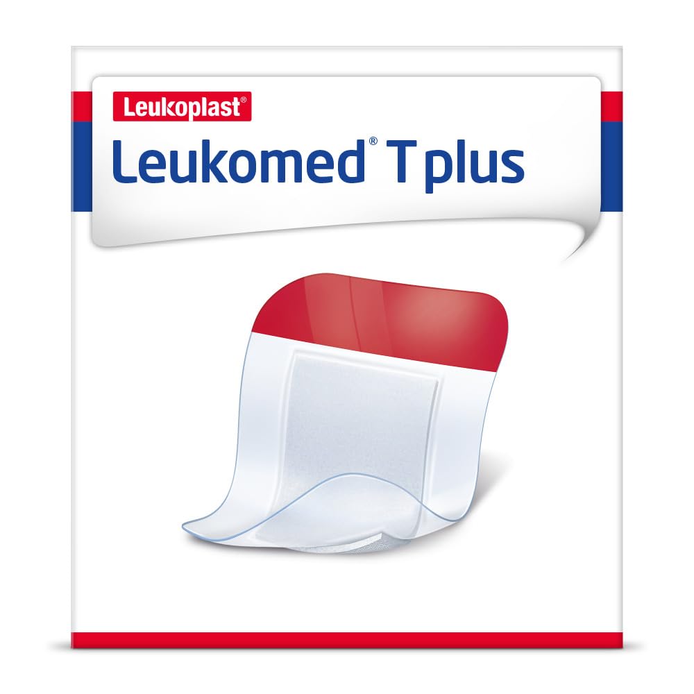 Leukomed - Cerotti sterili trasparenti Plus, 10 x 20 cm, 50 pezzi