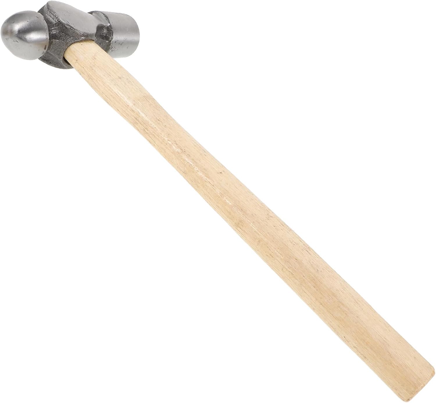 KALLORY Ergonomic round Head Framing Hammer with Long Wooden Handle, Multifunctional Portable Woodworking Tool for Increased Performance in Carpentry and Decoration