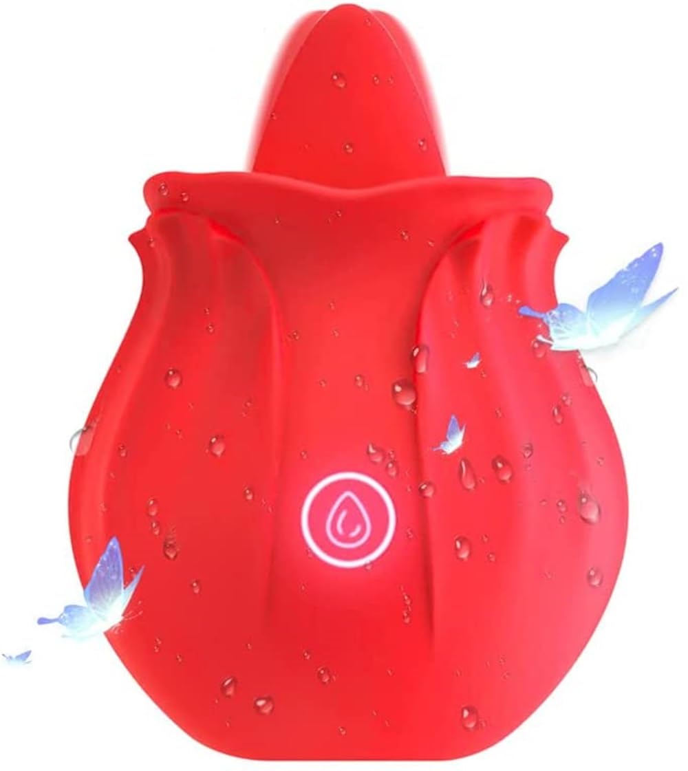 Roses Toy 2025 Newly Clitioral Sucker Powerful Womens Viboators Quiet Rose Viboatorr Waterproof Flower Vibration The Rose Adult Toy for Women 10 Speeds Couple Games Adult Bedroom P9K8 (red25)