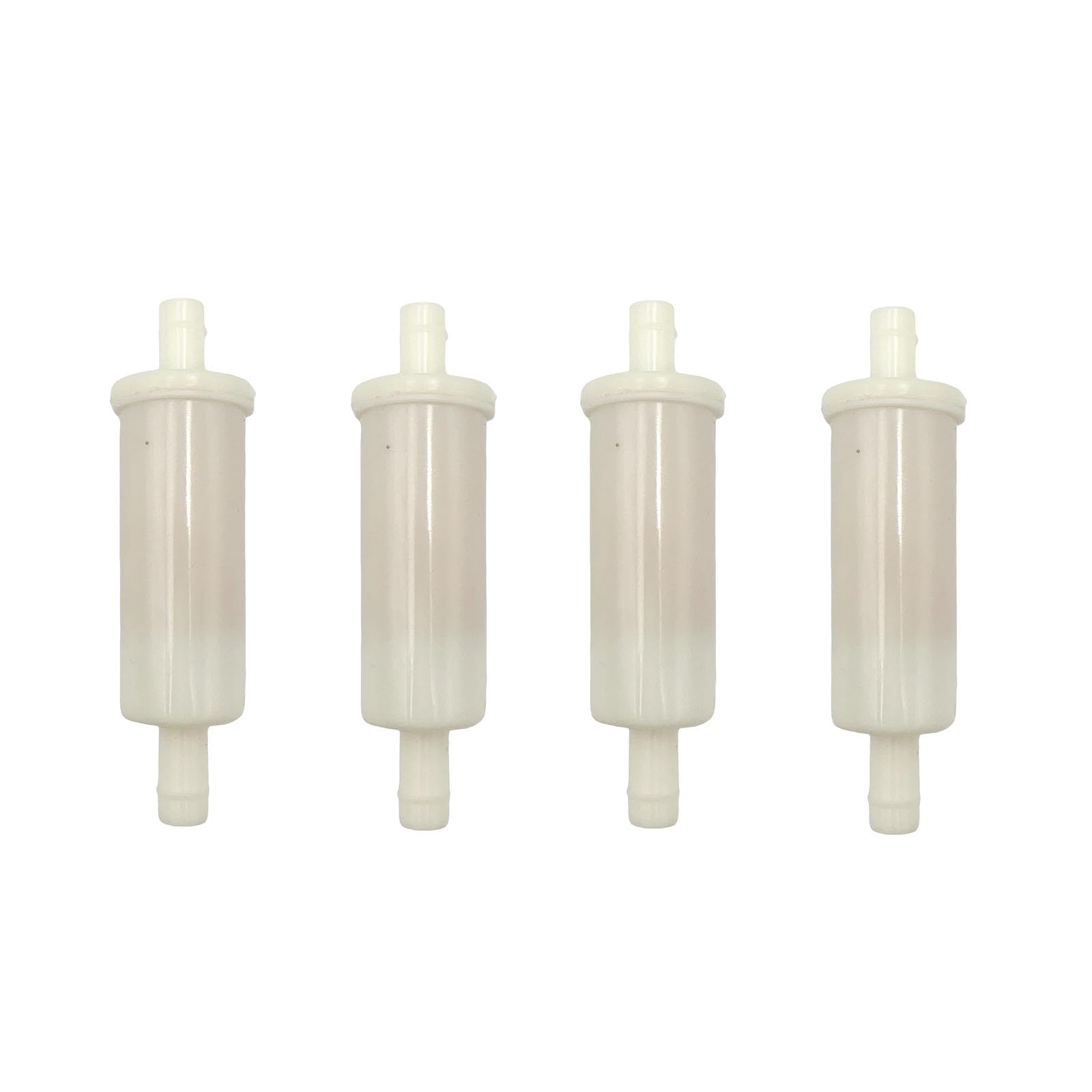 4Pack 3/8" Fuel Filter Compatible with SIERRA Yama-ha Mercury 802128A1 802128 OMC Johnson Evinrude Replace 18-7831 GP1-U775C-10-00