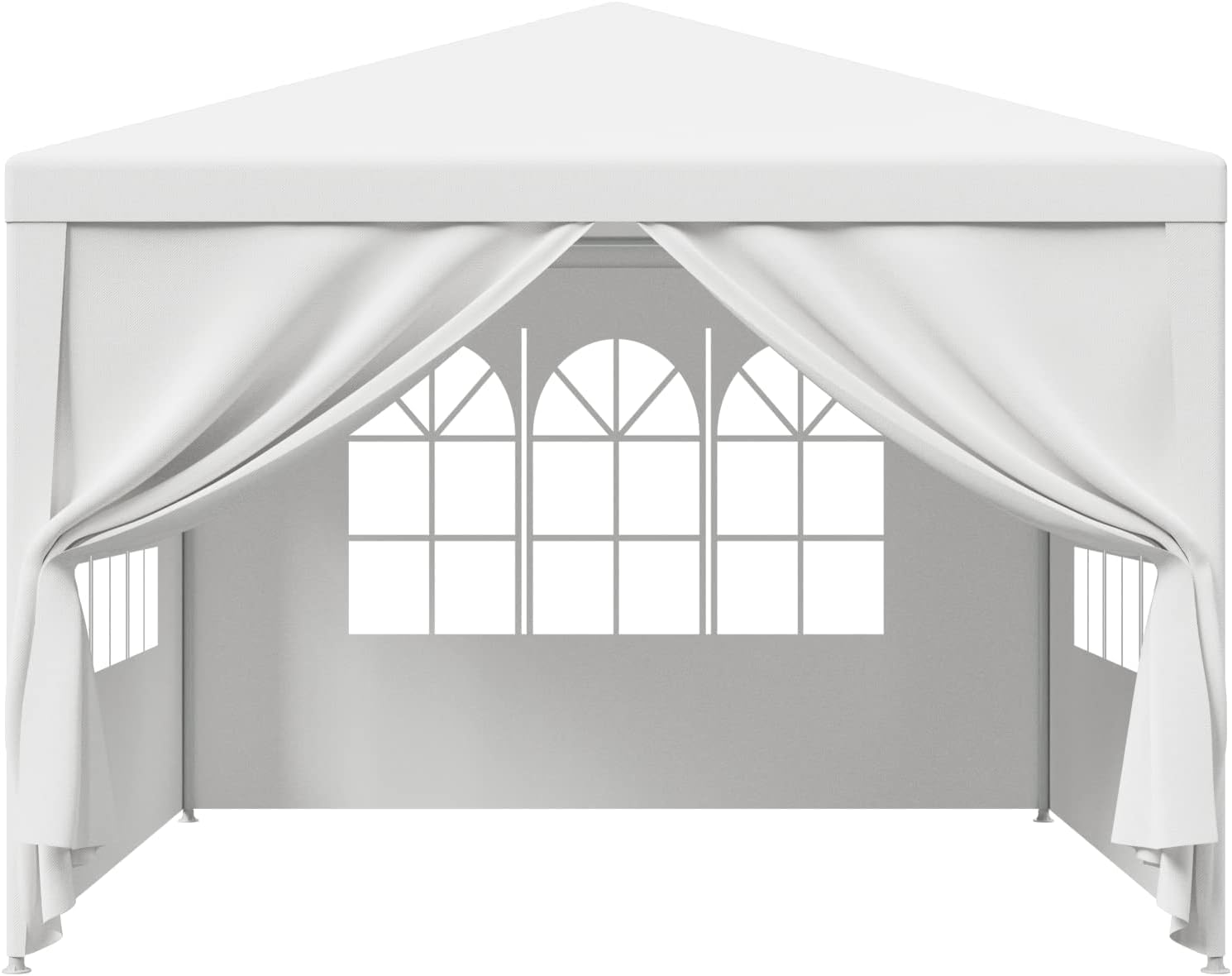 Chapiteau de jardin étanche pour mariage et réception sur terrasse avec 5 parois
