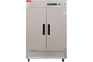 Westlake Commercial Grade Upright Freezer Dual Solid Door