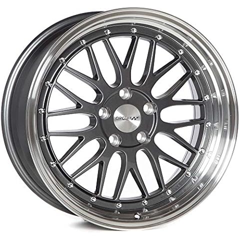 Circuit Performance CP30 18×9 Gloss Gun Metal 5×114.3 [+35mm] Wheel compatible with Nissan 350Z, G35, etc Cover