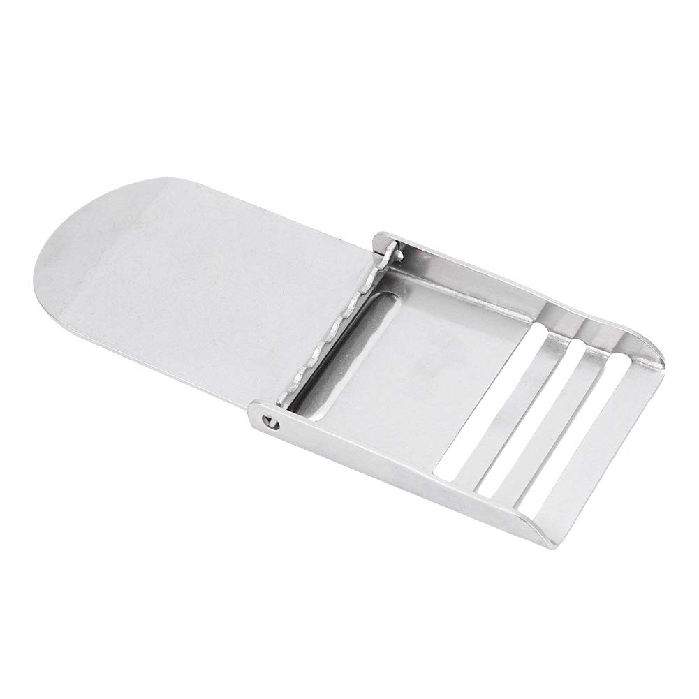 Diving Weight Belt Buckle Smooth Plain Quick Release Design Great for Snorkeling Scuba Diving Sailing Water Sports Stainless Steel Silver