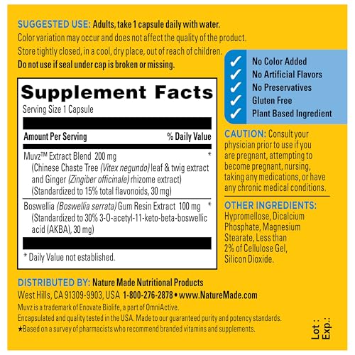 Nature Made 3-in-1 Joint Comfort Capsules, 30 Capsules - image 8