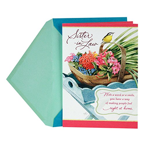 Hallmark Mother's Day Card for Sister-in-Law (Marjolein Bastin, Blessing to Our Family)