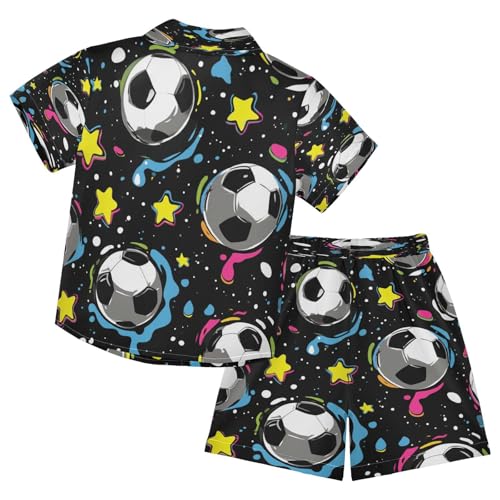 Image of Boccsty Ice Cream Drip Boy Summer Shorts Sets Hawaiian Toddler Boys T-Shirt & Pants 2 Pcs 3T-10T