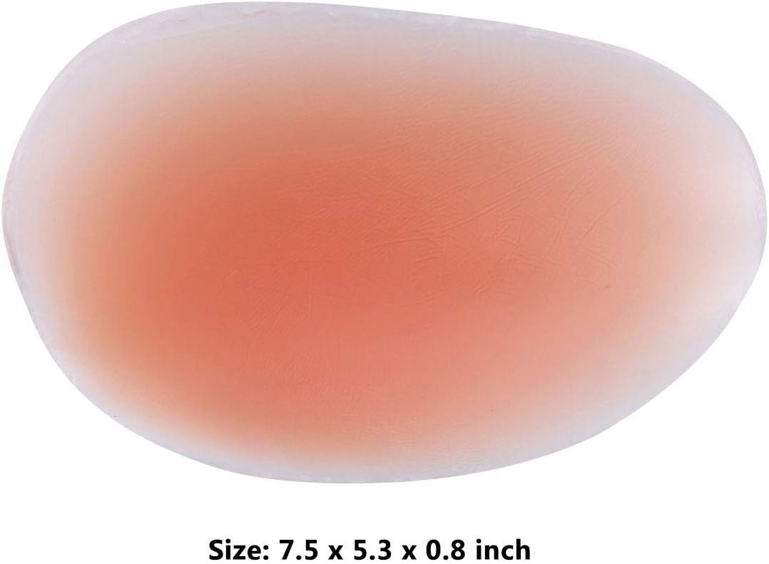 iEFiEL 1 Pair Soft Silicone Butt Pads Buttocks Enhancers Inserts Removable Push Up Padding for Women Push Up Panties