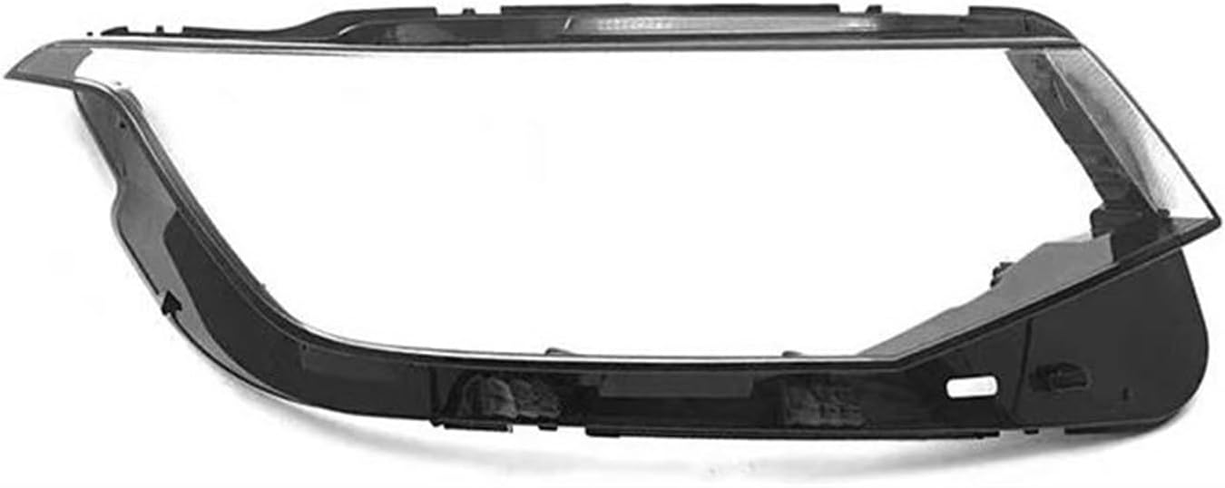 Lamp Shade Transparent Cover For VW For Tiguan L 2022-2023 Front Headlamp Cover Transparent Glass Shade Lamp Headlight Shell Lens Glass Car Headlight Light Lens Covers (Left)