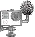Saramonic G-Mic Stereo Ball Gopro Microphone with Foam & Furry Windscreens Compatible with GoPro HERO3, HERO3+ and HERO4
