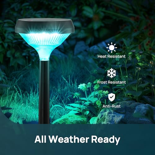 Linkind Smart Solar Lights Outdoor SL5+Color Changing+Warm/Cool White Solar Lights