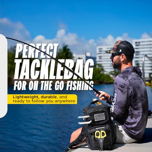 Beyond Fishing Tackle Backpack- The Voyager (All Black) - image 6