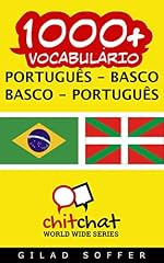 Capa de 1000+ Português - Basco Basco - Português Vocabulário (ChitChat WorldWide)