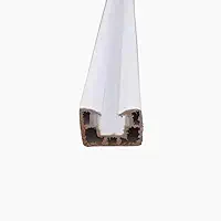 1 Guia-trilho Superior Branco para Porta Sanfonada de Pvc BCF 80 Centimetros